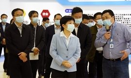 泰州市万市长一行领导莅临威廉希尔调研科技创新活动